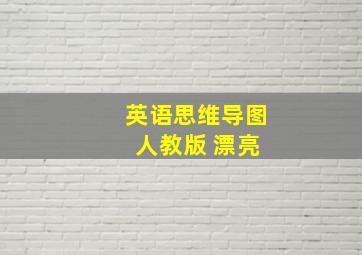 英语思维导图 人教版 漂亮